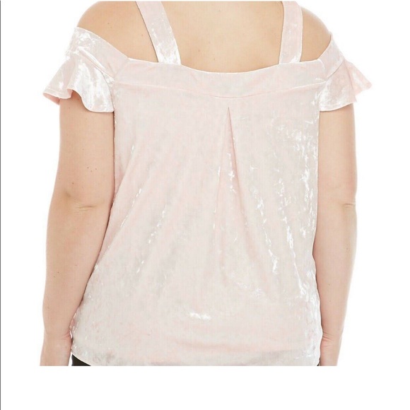 (SOLD) Baby pink KAARI BLUE blouse 2x - Picture 5 of 8